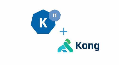 使用 knative kong 运行服务